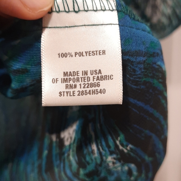 Chenault blue and grey long sleeved shirt - Picture 5 of 6